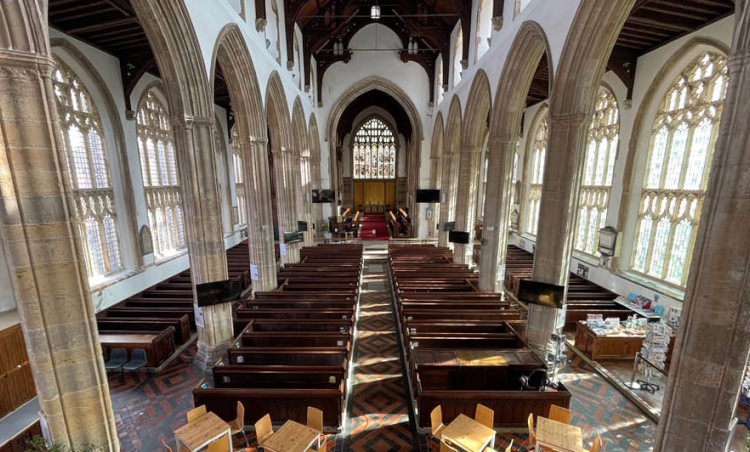 cromer church inside 750AT