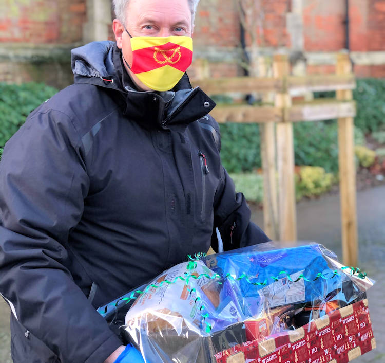Norfolk Christian charity's Christmas hamper gifts