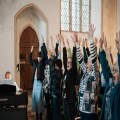 Thriving community choir at Cawston Church