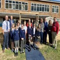 New wellbeing garden at Gorleston church school